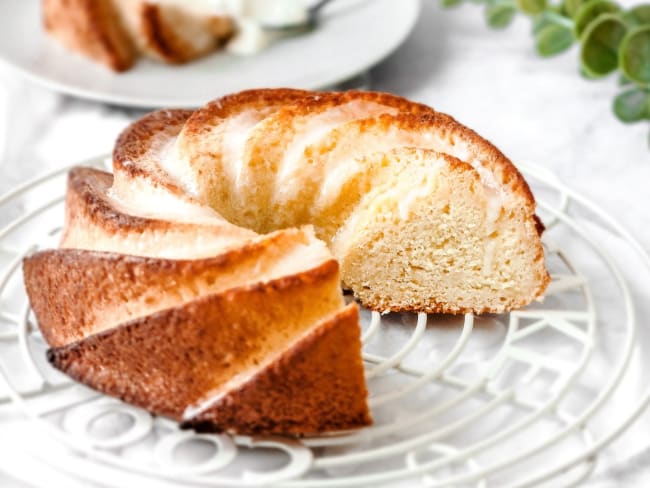 Bundt cake hyper fondant au citron