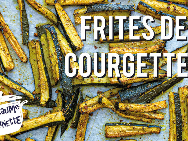 Frites de courgettes