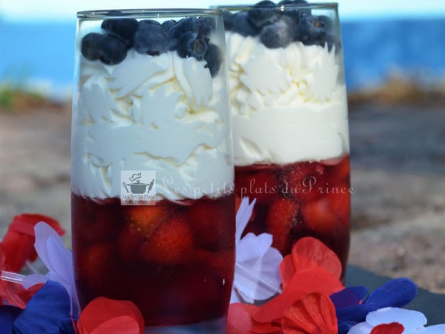 Coupe Bleu Blanc Rouge pour le 14 juillet