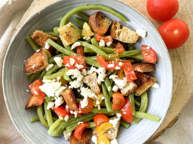 Salade de haricots verts