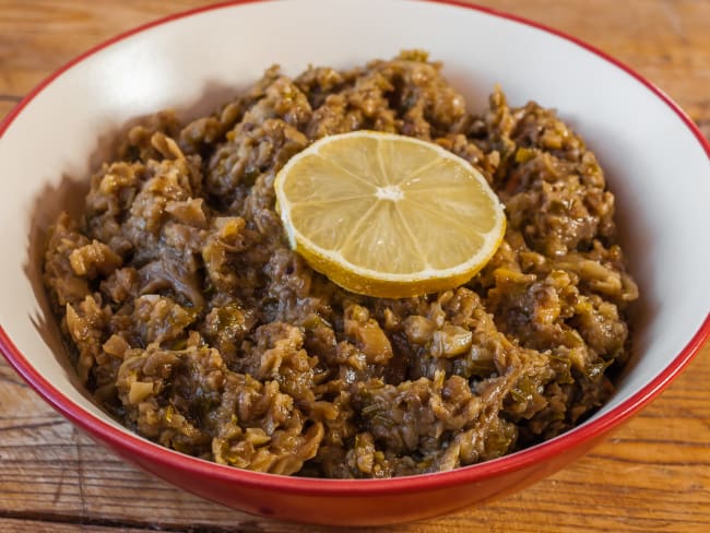 Ajvar, tartinade d'aubergines et poivrons