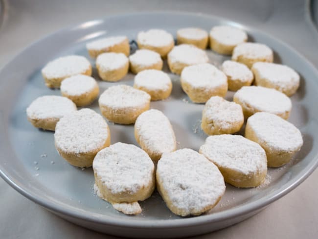 Biscuits sablés fondants citron vert façon Martha Stewart