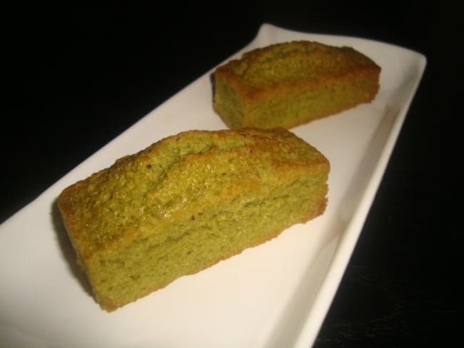 Financiers au thé matcha