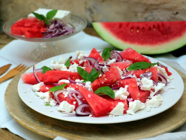 Pastèque et feta de Yotam Ottolenghi