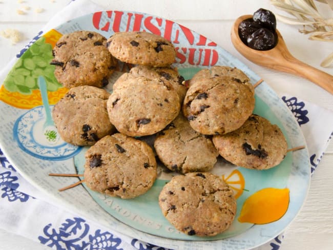 Cookies salés quinoa olives