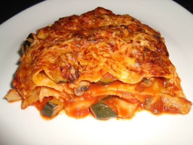 Lasagnes de légumes végétarienne