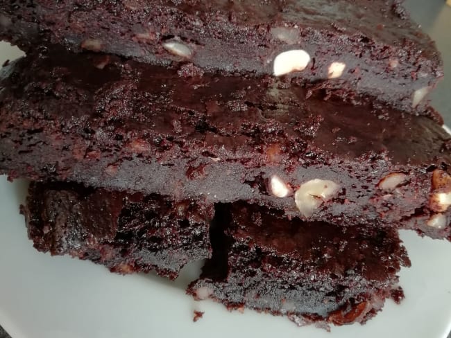 Brownie au tofu soyeux sans gluten et sans produit laitier animal