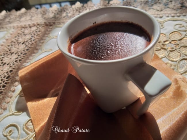 Chocolat chaud : cassis, café, kéfir