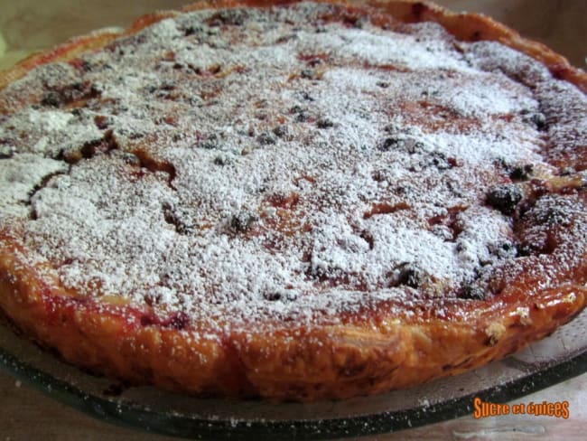 Tarte facile aux fruits rouges (groseilles, framboises...)