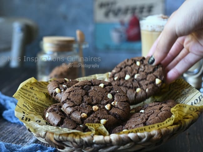 Cookies au chocolat cacao amer