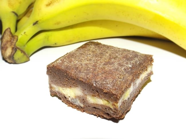 Fondant au chocolat et aux bananes