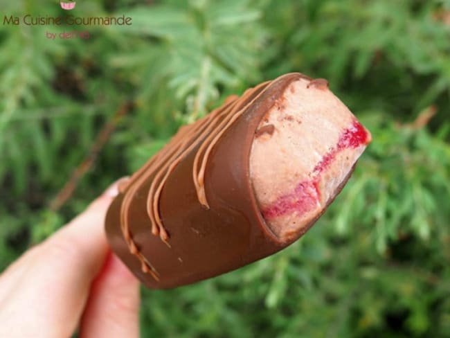 Glace Magnum Choco Framboise