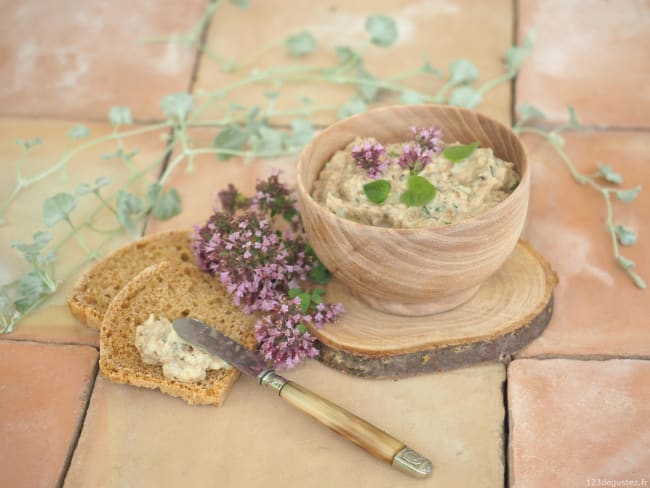 Aubergine à tartiner