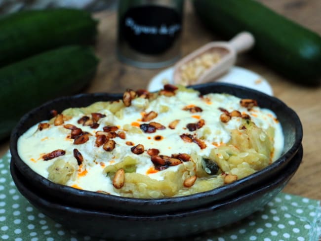 Baba ganoush aux courgettes