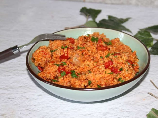 Millet aux tomates