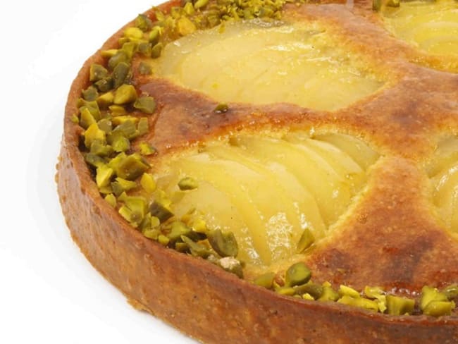 Tarte Bourdaloue Pistache