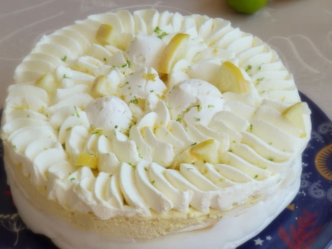 Vacherin glacé au citron