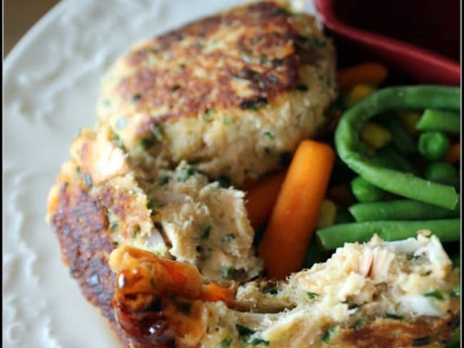 Croquettes de saumon à la ciboulette