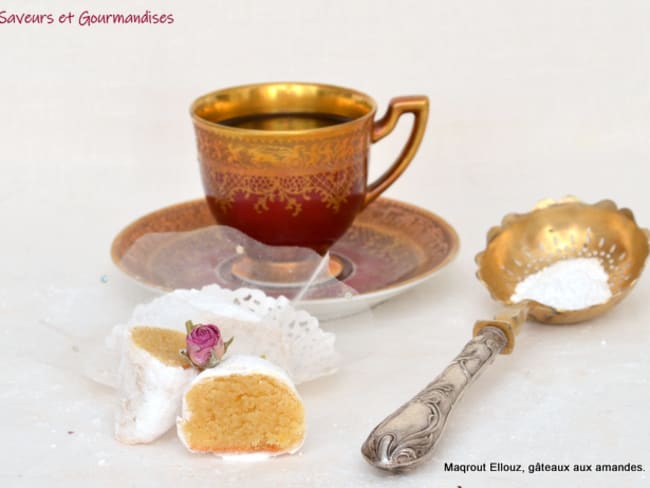 Makrout Ellouz, gâteaux aux amandes