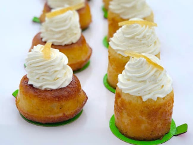 Baba au citron et limoncello