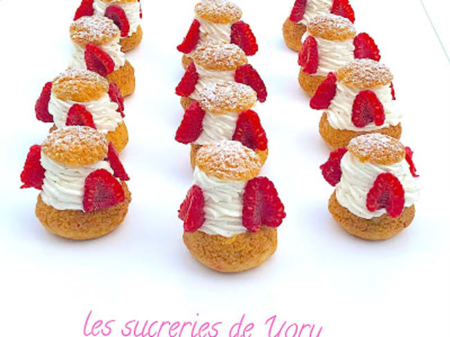 Choux Chantilly Framboises