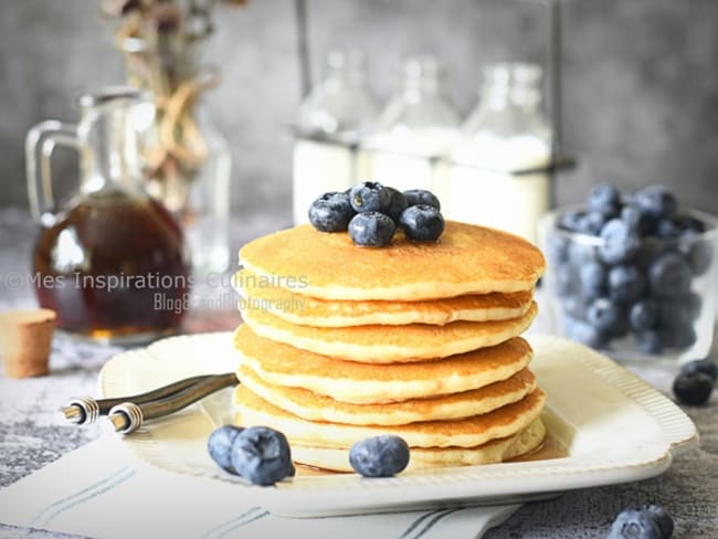 pancakes maison de Cyril Lignac