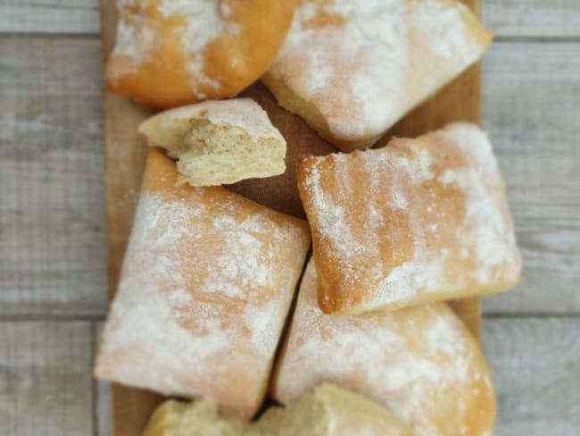 Pain ciabatta à l'huile d'olive