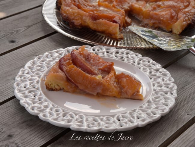 Tatin de nectarines