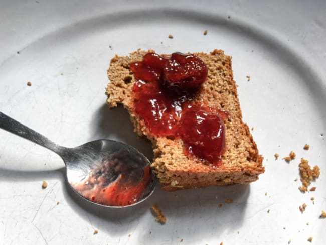 Bread cake au miso