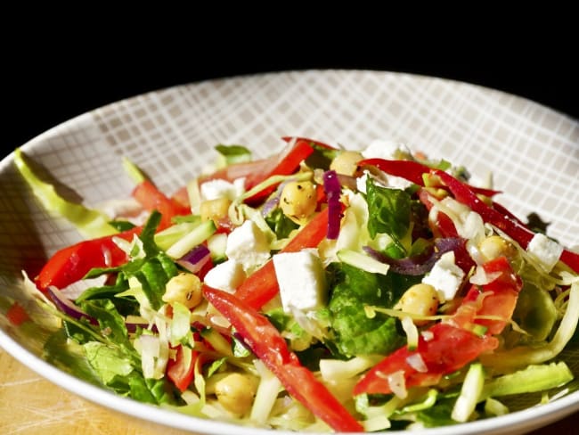 Salade morvandelle de légumes et légumineuses