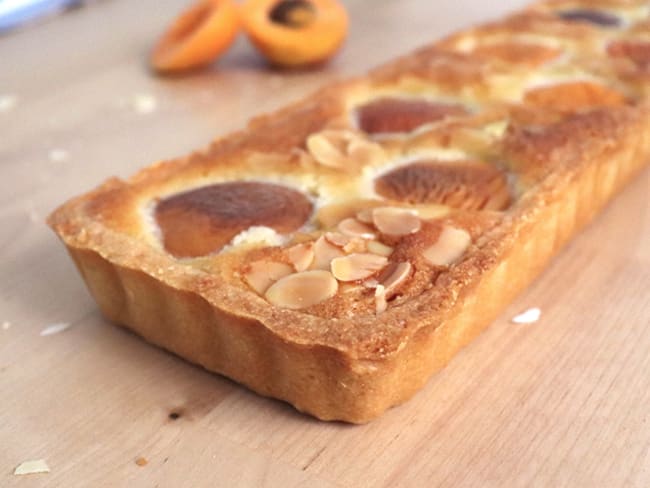 Tarte amandine aux abricots