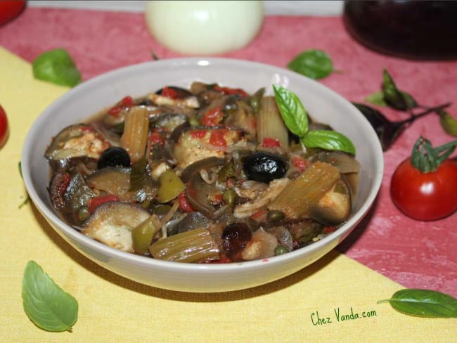 Caponata sicilienne