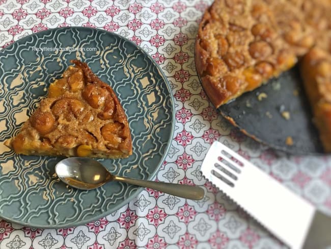 Clafoutis aux mirabelles et au sucre de fleur de coco