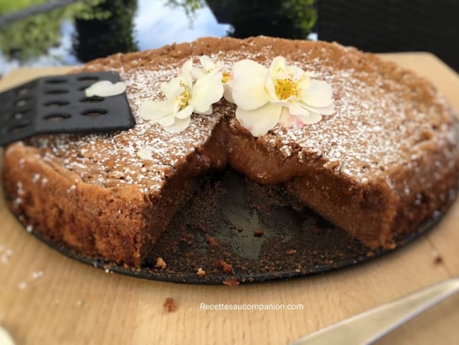 Moelleux au chocolat caramel au cœur coulant