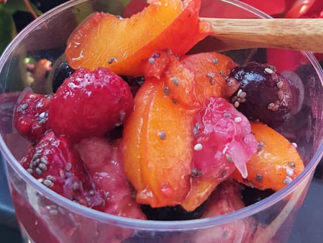 Salade de Fruits aux Graines de Chia