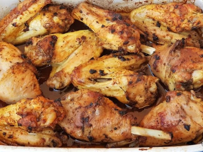 Jerk chicken ou poulet épicé jamaïcain