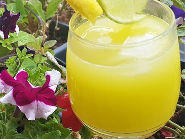 Jus d'ananas au gingembre - Une recette de boisson du Gabon