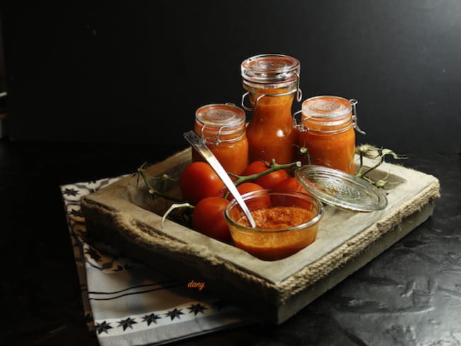 Coulis de tomates en conserve