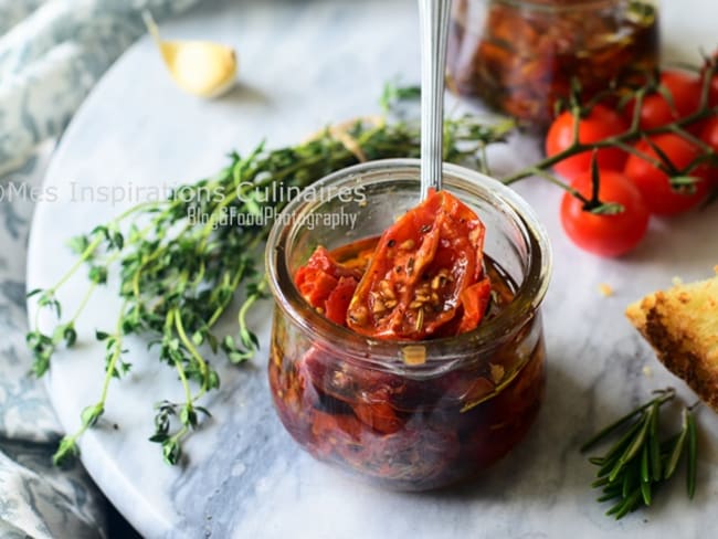 Comment faire des tomates confites maison, recette facile