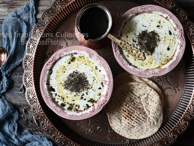 Soupe turque au yaourt et menthe