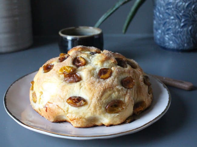 Brioche aux mirabelles