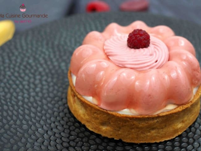 Tartelette Vanille Framboise