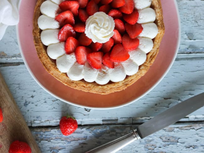 La tarte aux fraises d'après Vincent Guerlais