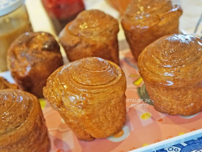 Roulés feuilletés, Cœur Caramel à la Vanille