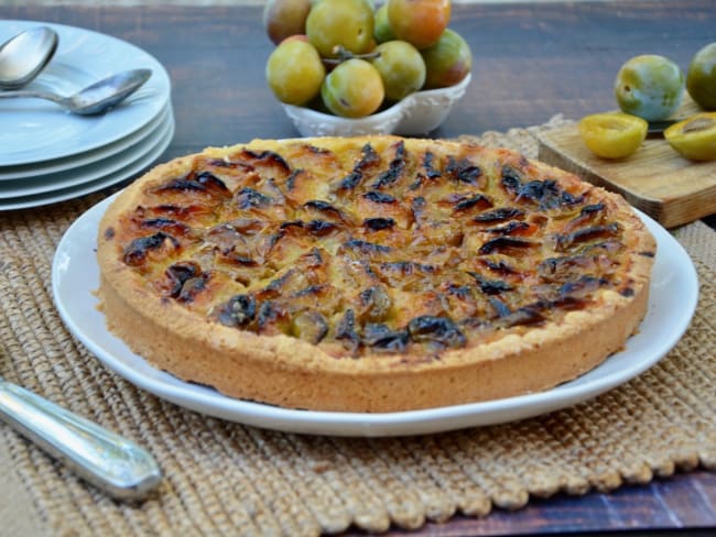 Tarte aux Reine-Claude