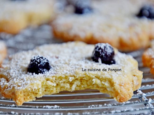 Cookies aux flocons d'avoine, huile de noix de coco et cassis Peureux, sans beurre