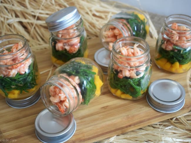 Salade in a jar