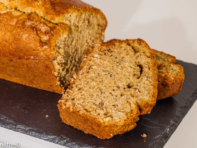 Gâteau du matin banane et noix de coco