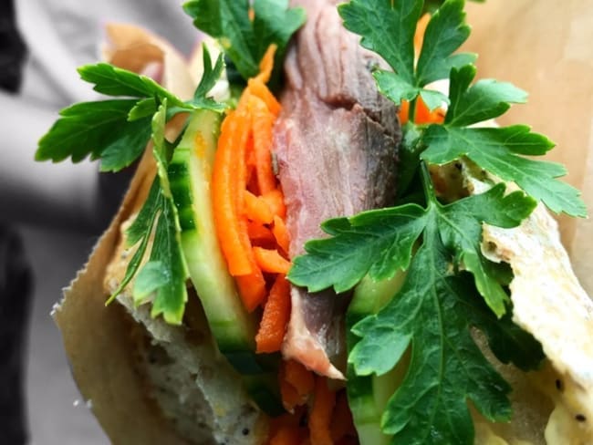 Banh mi au rôti boeuf