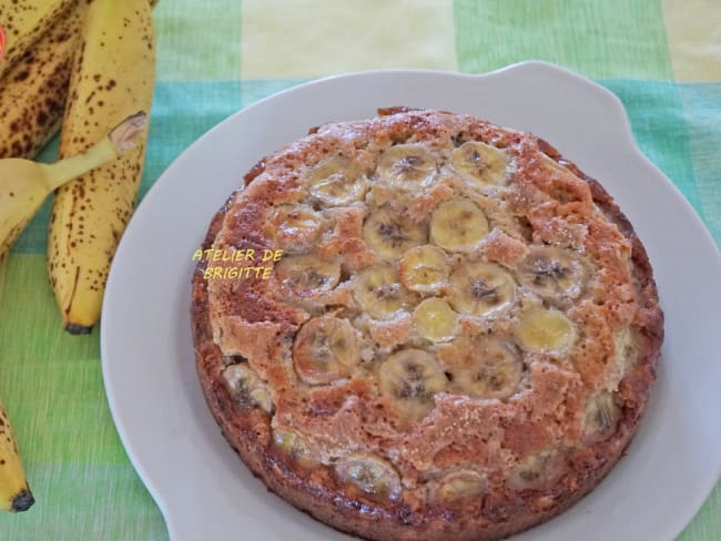 Moelleux aux Bananes et Chocolat